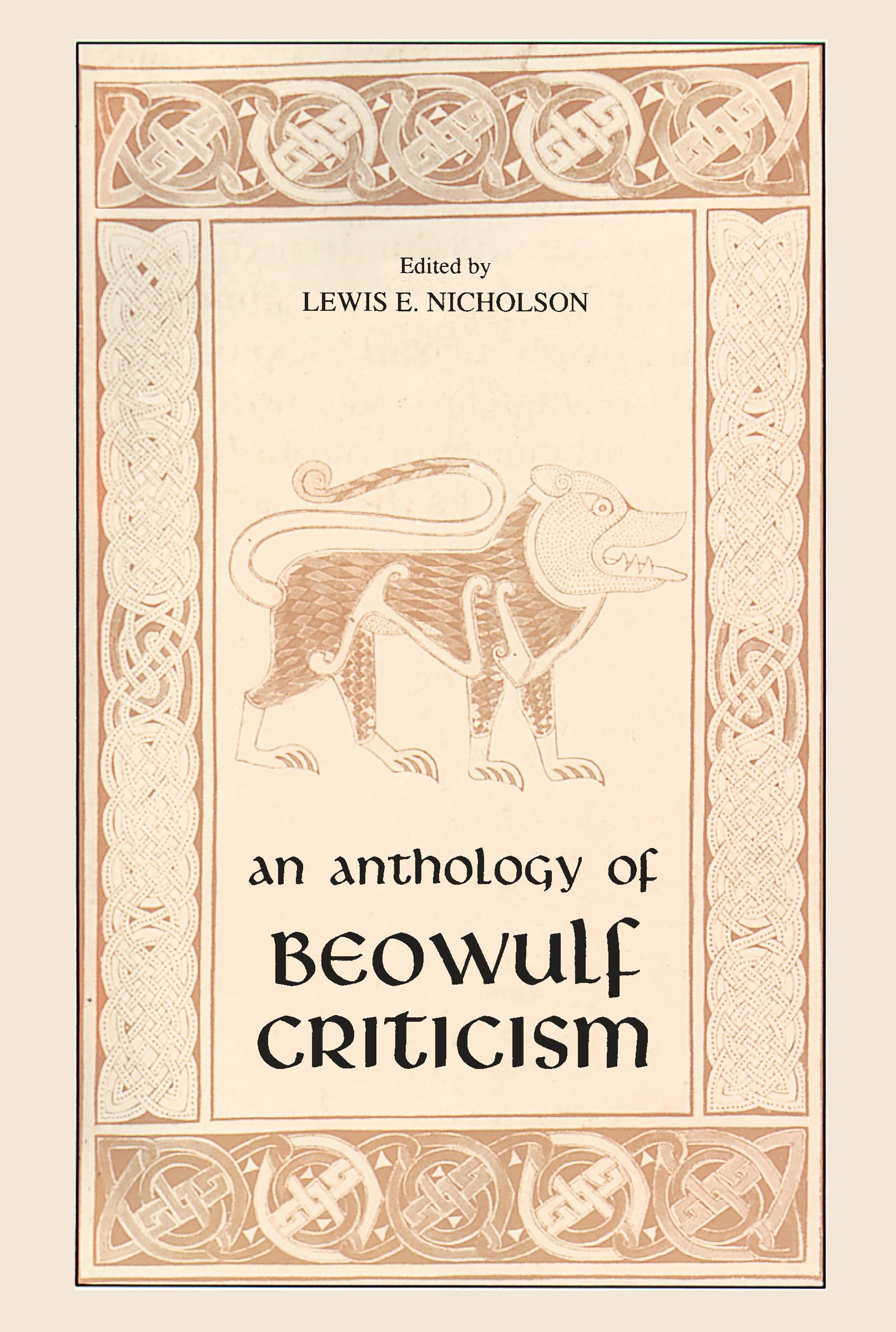 An Anthology Of Beowulf Criticism,Used