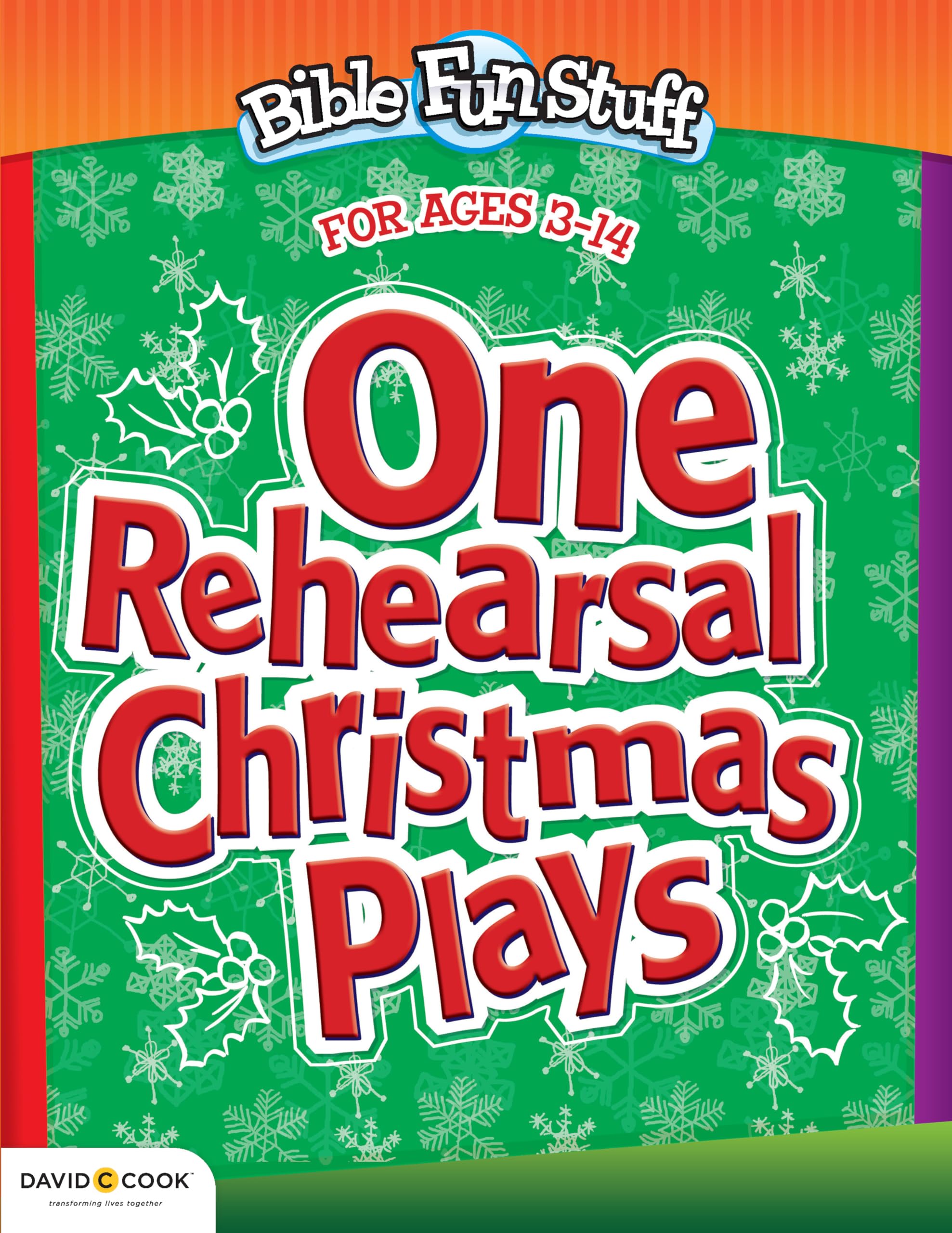 One Rehearsal Christmas Plays (Bible Funstuff),Used