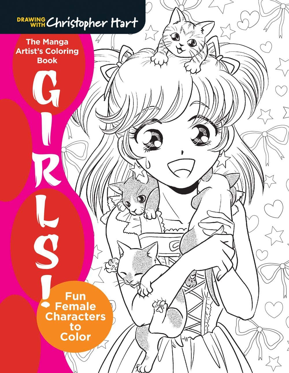 The Manga Artist'S Coloring Book: Girls!: Fun Female Characters To Color,Used
