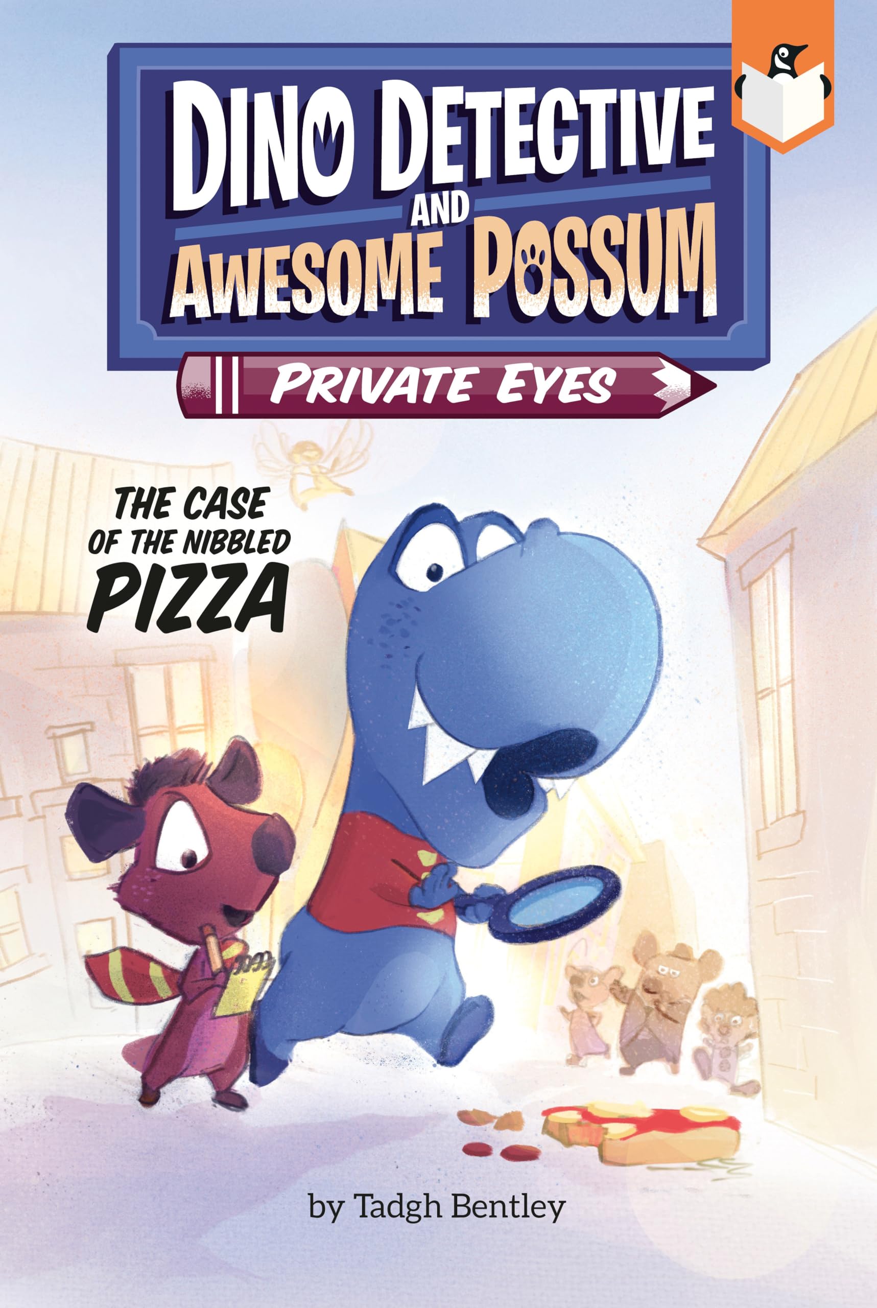 The Case of the Nibbled Pizza #1 (Dino Detective and Awesome Possum, Private Eyes),Used