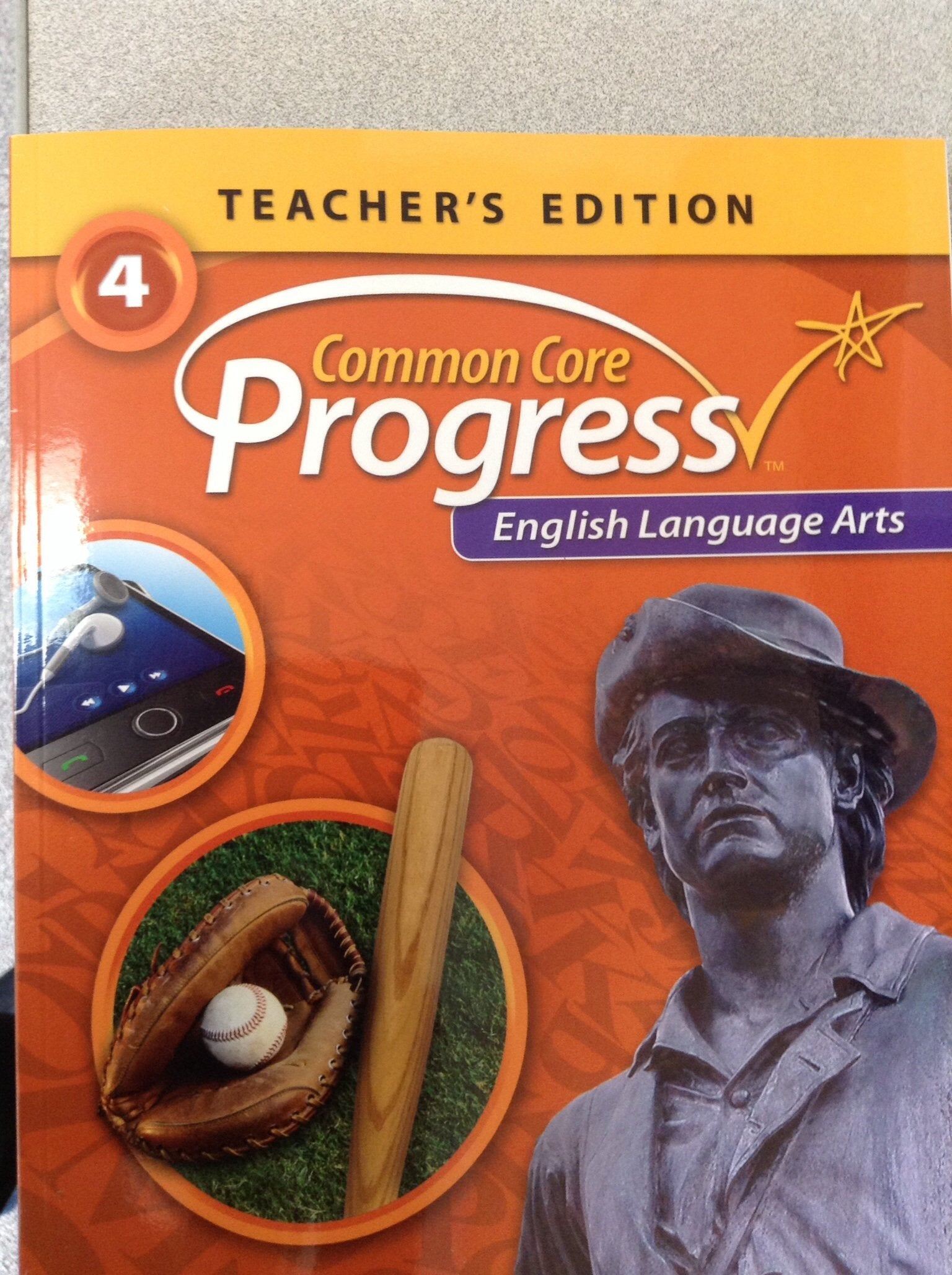 Common Core Progress English Language Arts Teacher Edition Grade 4,Used