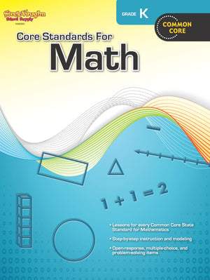 Core Standards for Math: Reproducible Grade K,Used