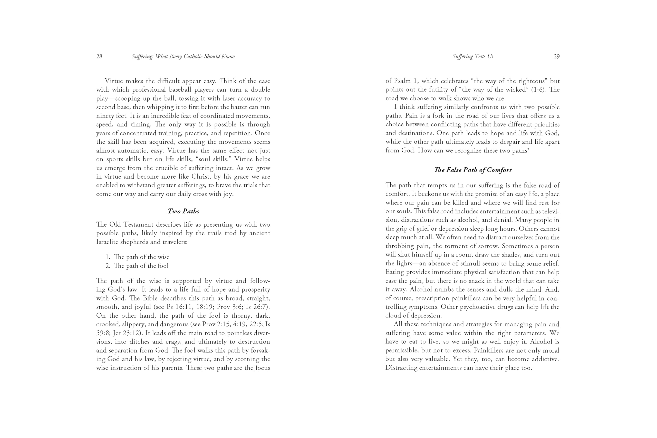 Suffering: What Every Catholic Should Know,Used