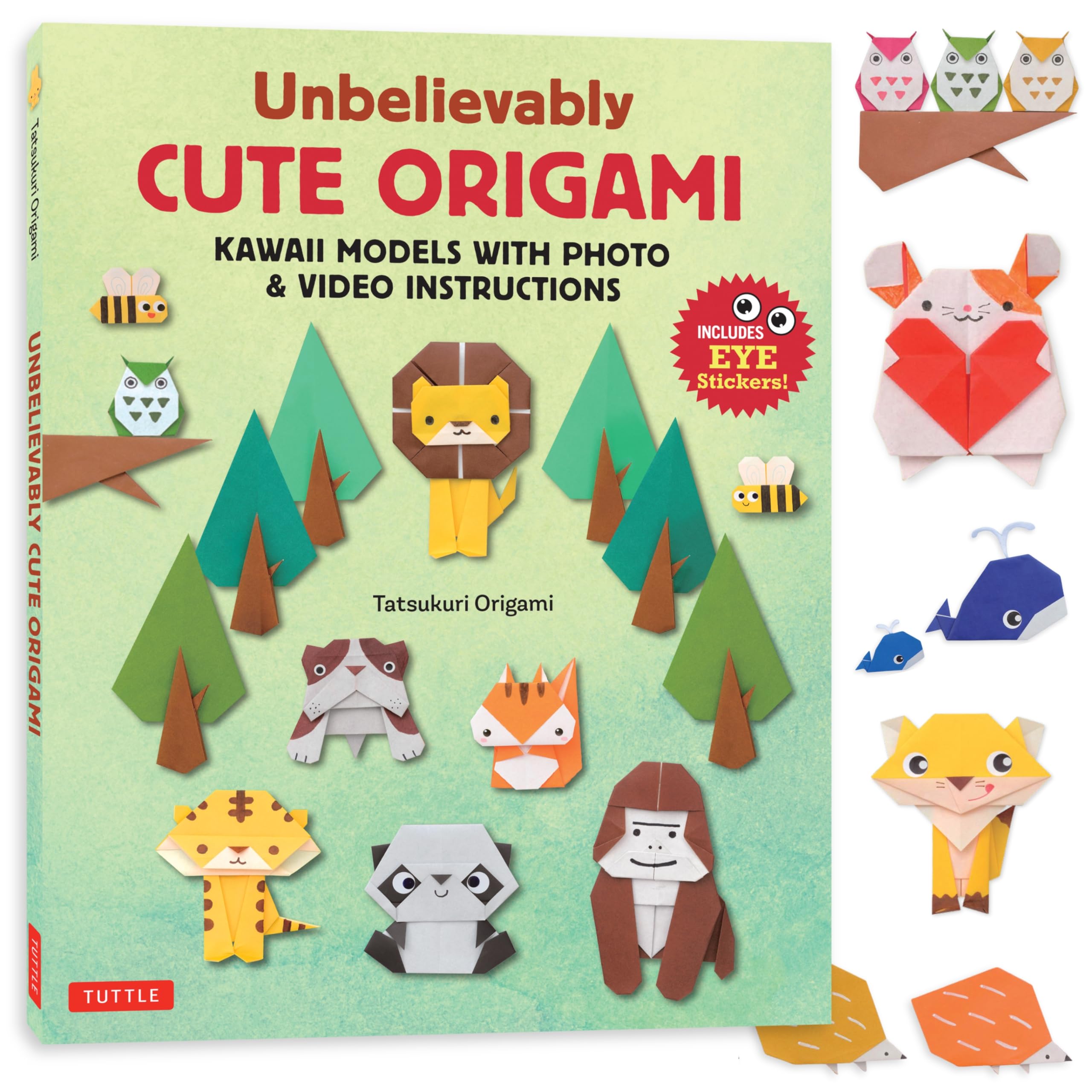 Unbelievably Cute Origami: Kawaii Models With Photo & Video Instructions