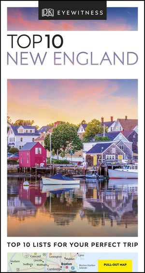 DK Eyewitness Top 10 New England (Pocket Travel Guide),Used
