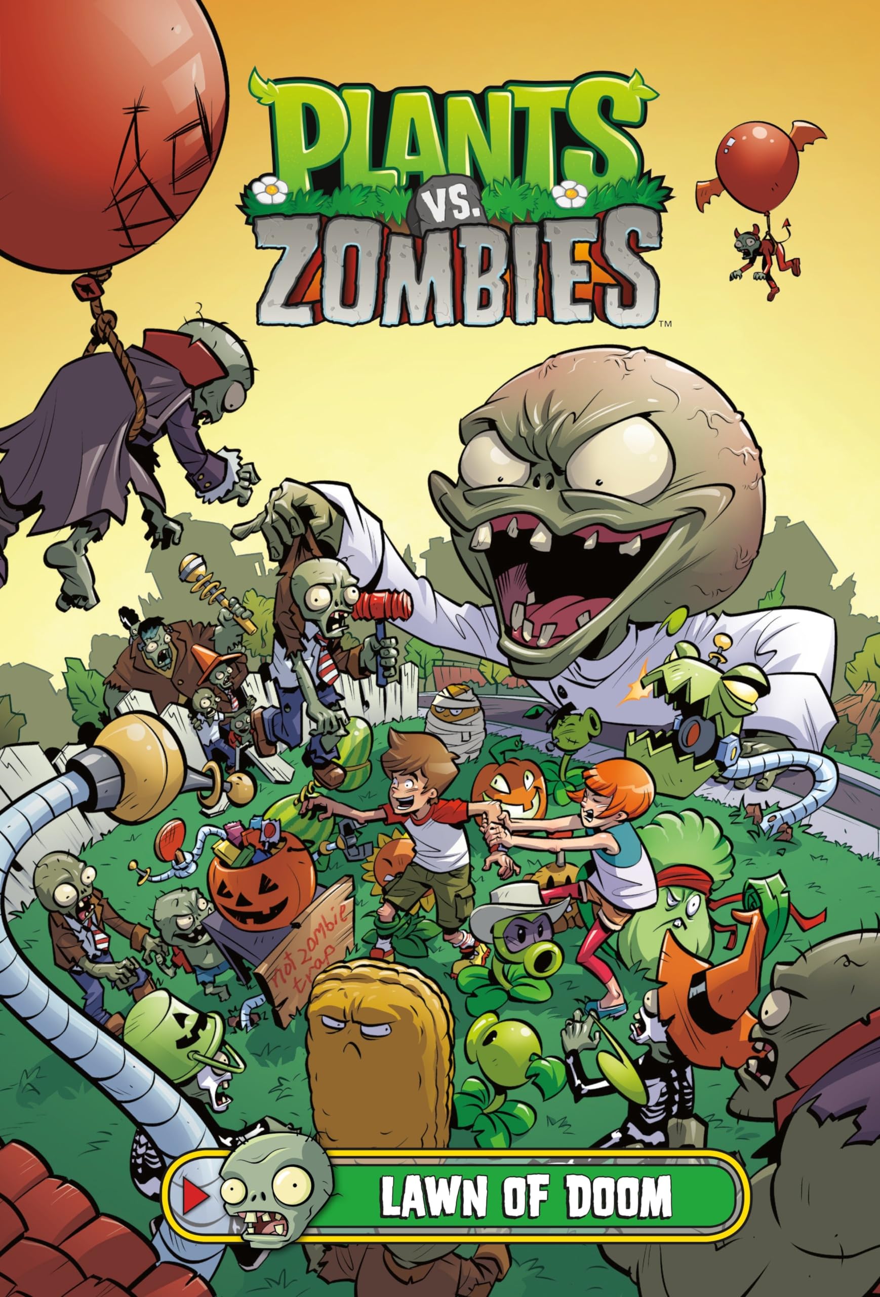 Plants vs. Zombies Volume 8: Lawn of Doom,New