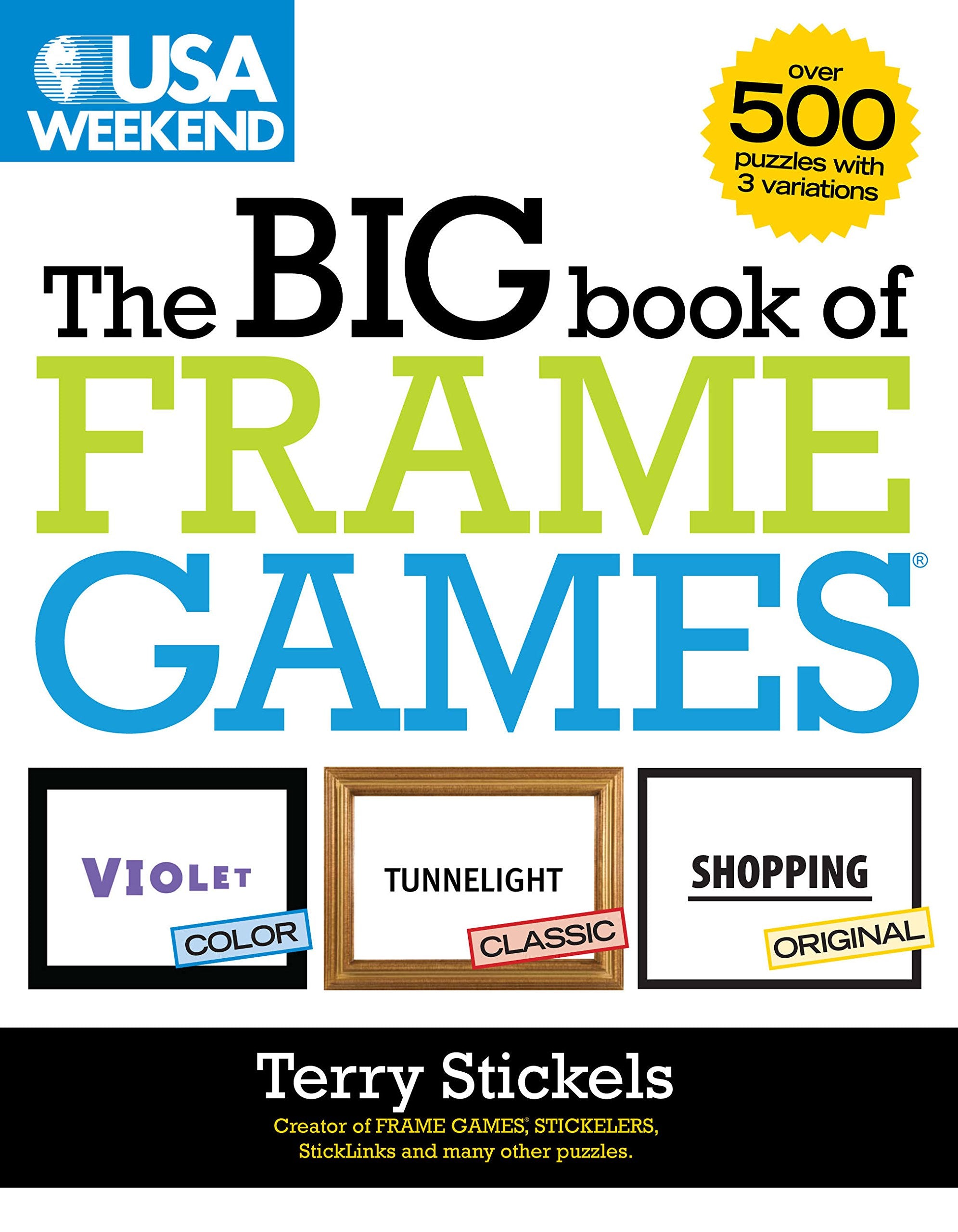 USA Weekend The Big Book of Frame Games,Used