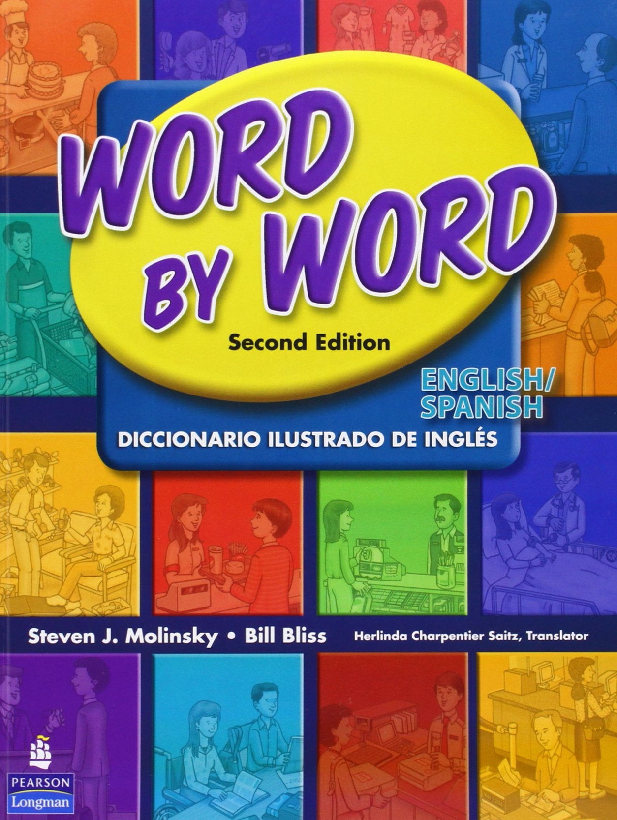 Word by Word Picture Dictionary English/Spanish Edition,Used
