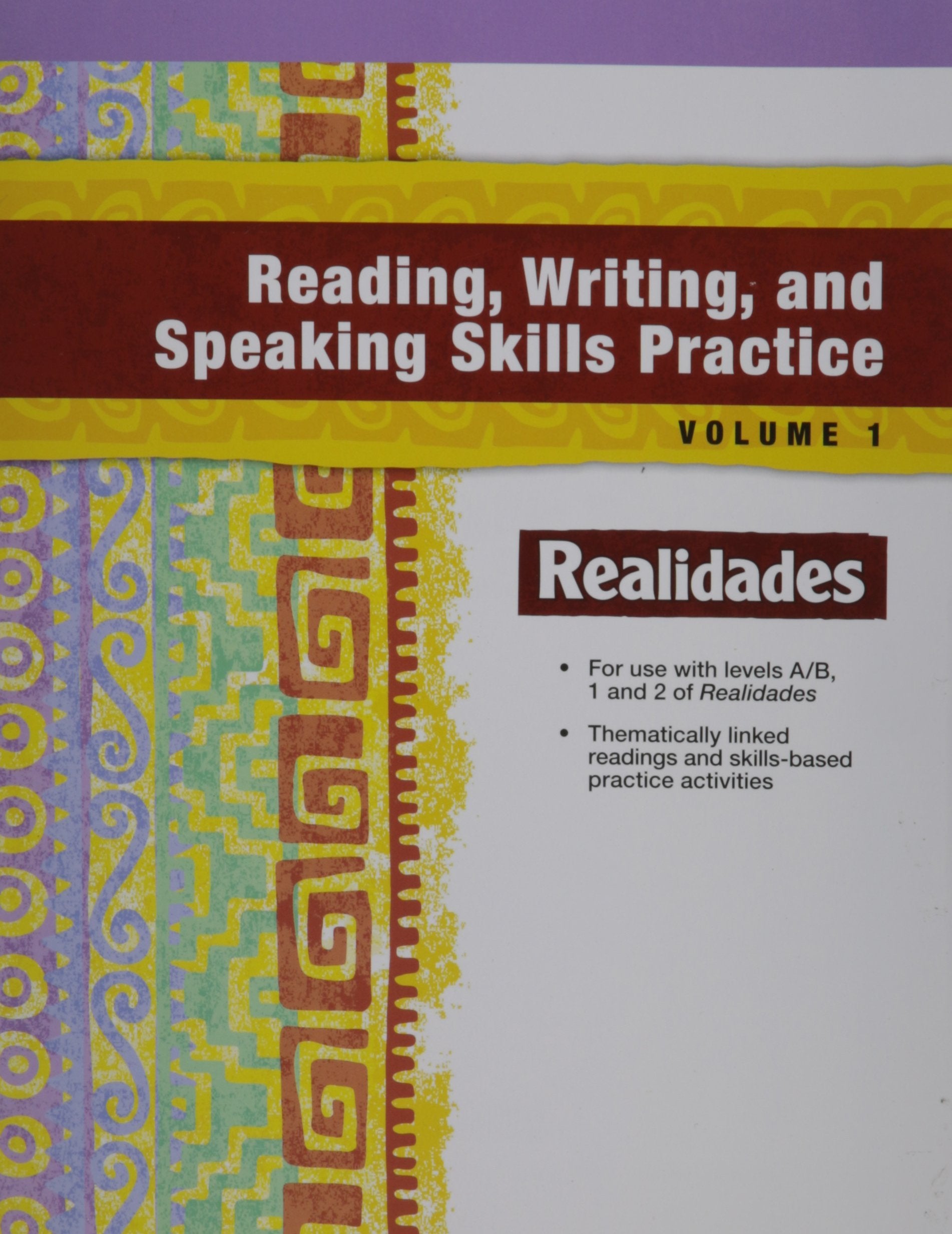 Reading, Writing, and Speaking Workbook, Volume 1,Used
