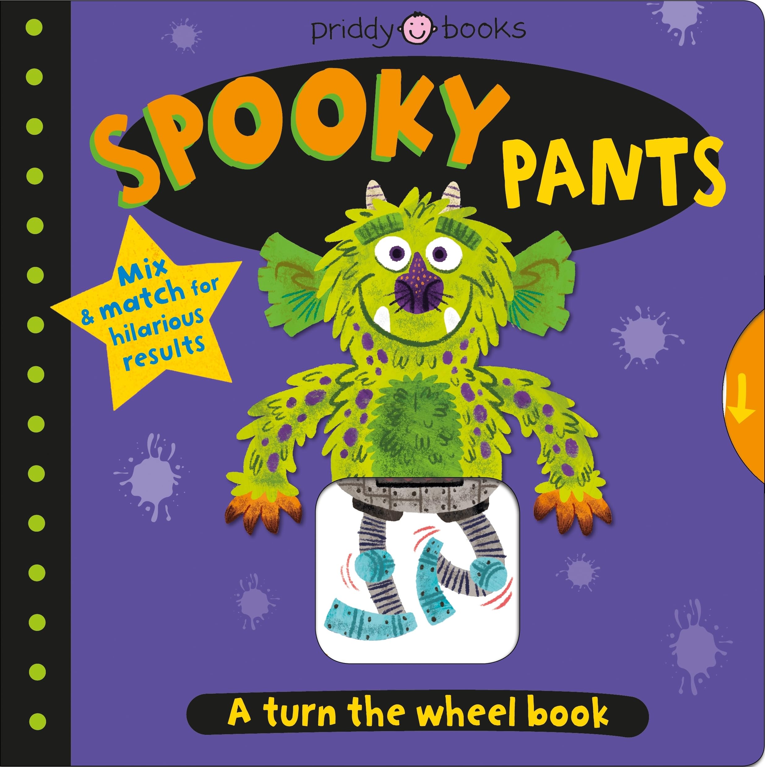 Turn the Wheel: Spooky Pants: Mix & Match for hilarious results,Used