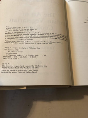 Lord Krishna'S Cuisine: The Art Of Indian Vegetarian Cooking