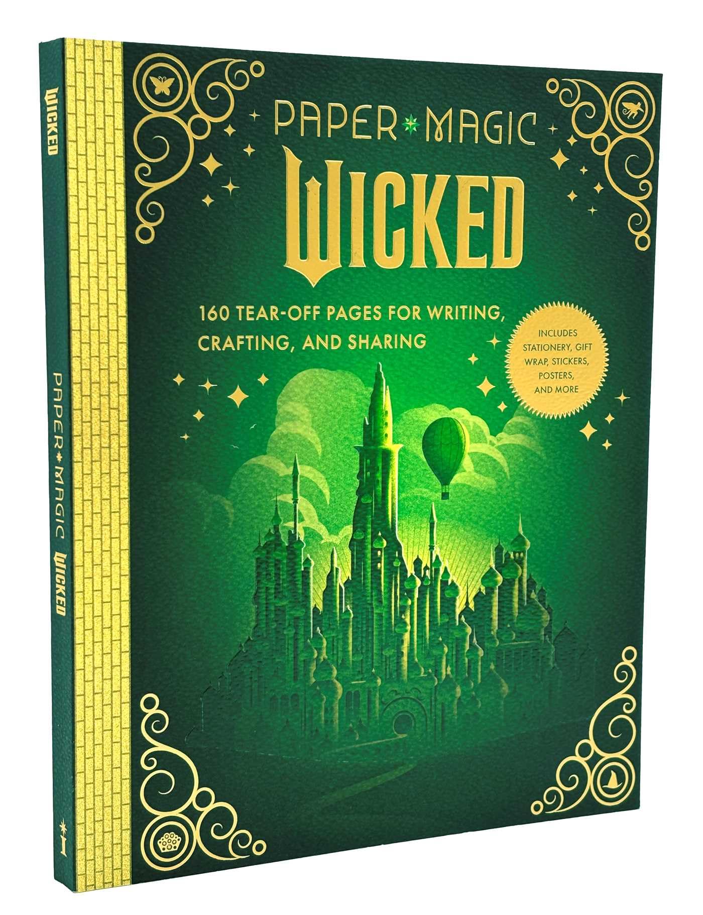 Paper Magic: Wicked: 160 TearOff Pages For Writing, Crafting, And Sharing