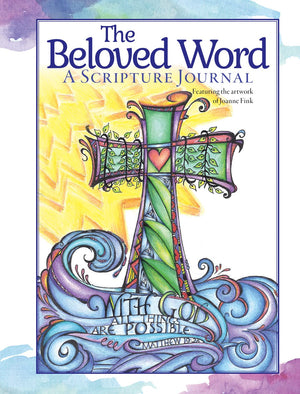 The Beloved Word: A Scripture Journal (Quiet Fox Designs) FaithBased Lined Journaling Pages with Bible Verses, Illustrations, a,Used