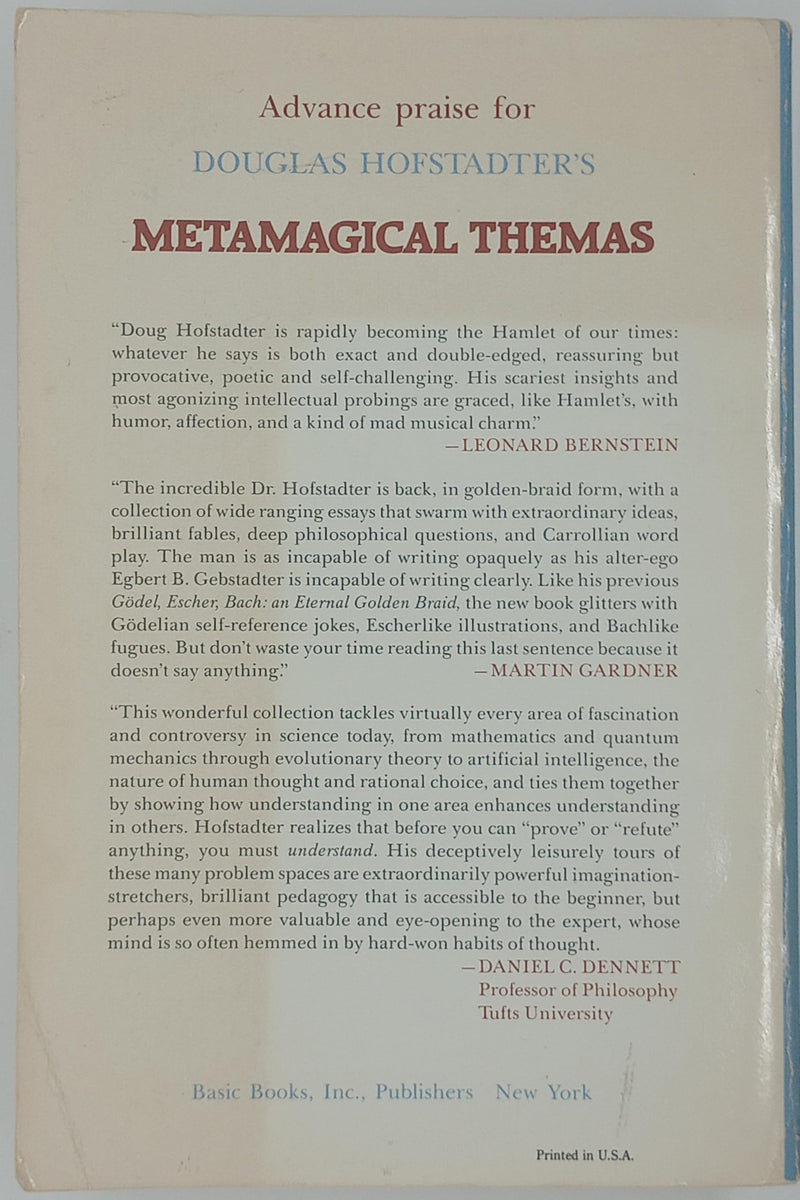 Metamagical Themas,New