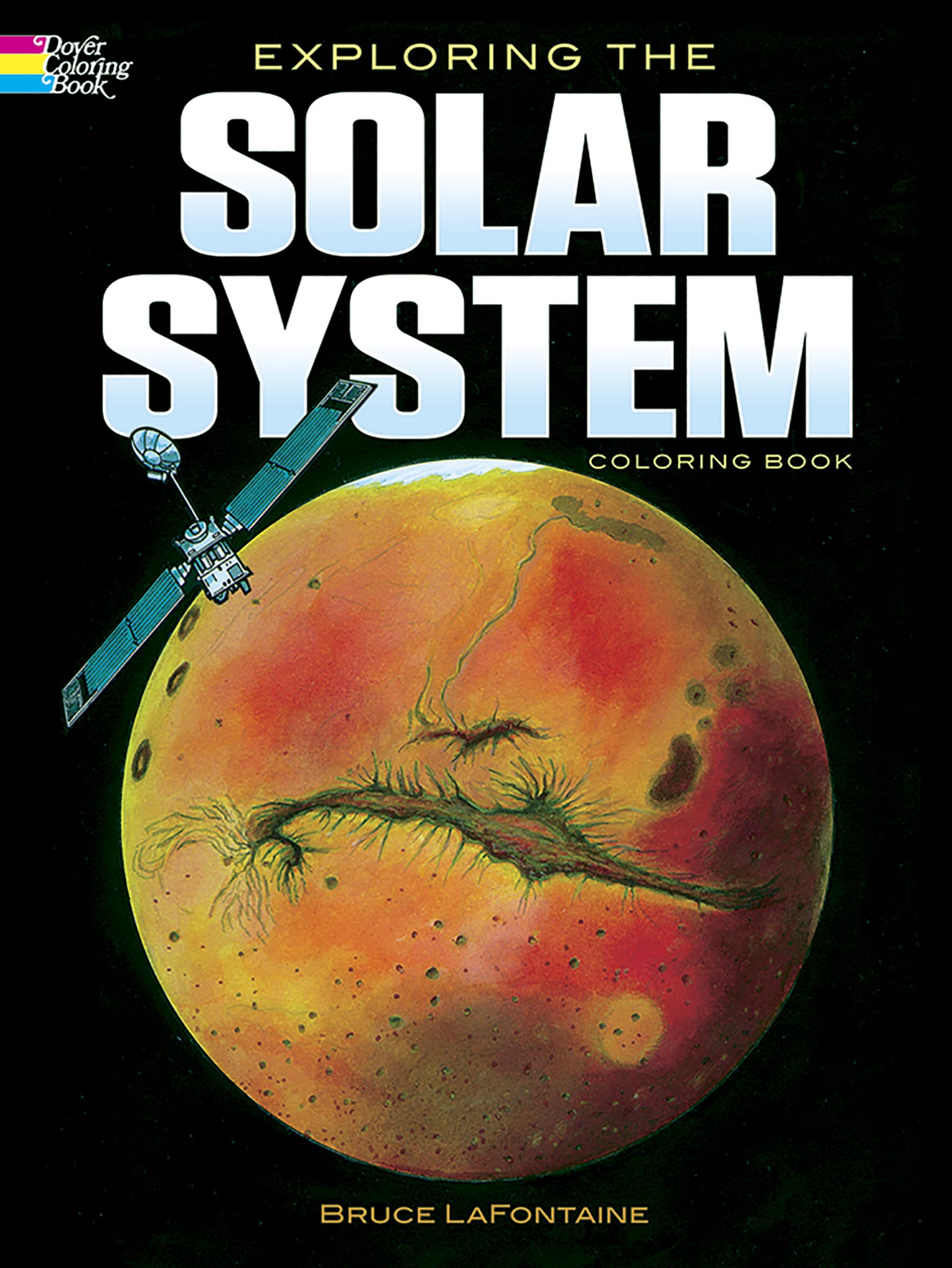 Exploring the Solar System Coloring Book (Dover Space Coloring Books),Used