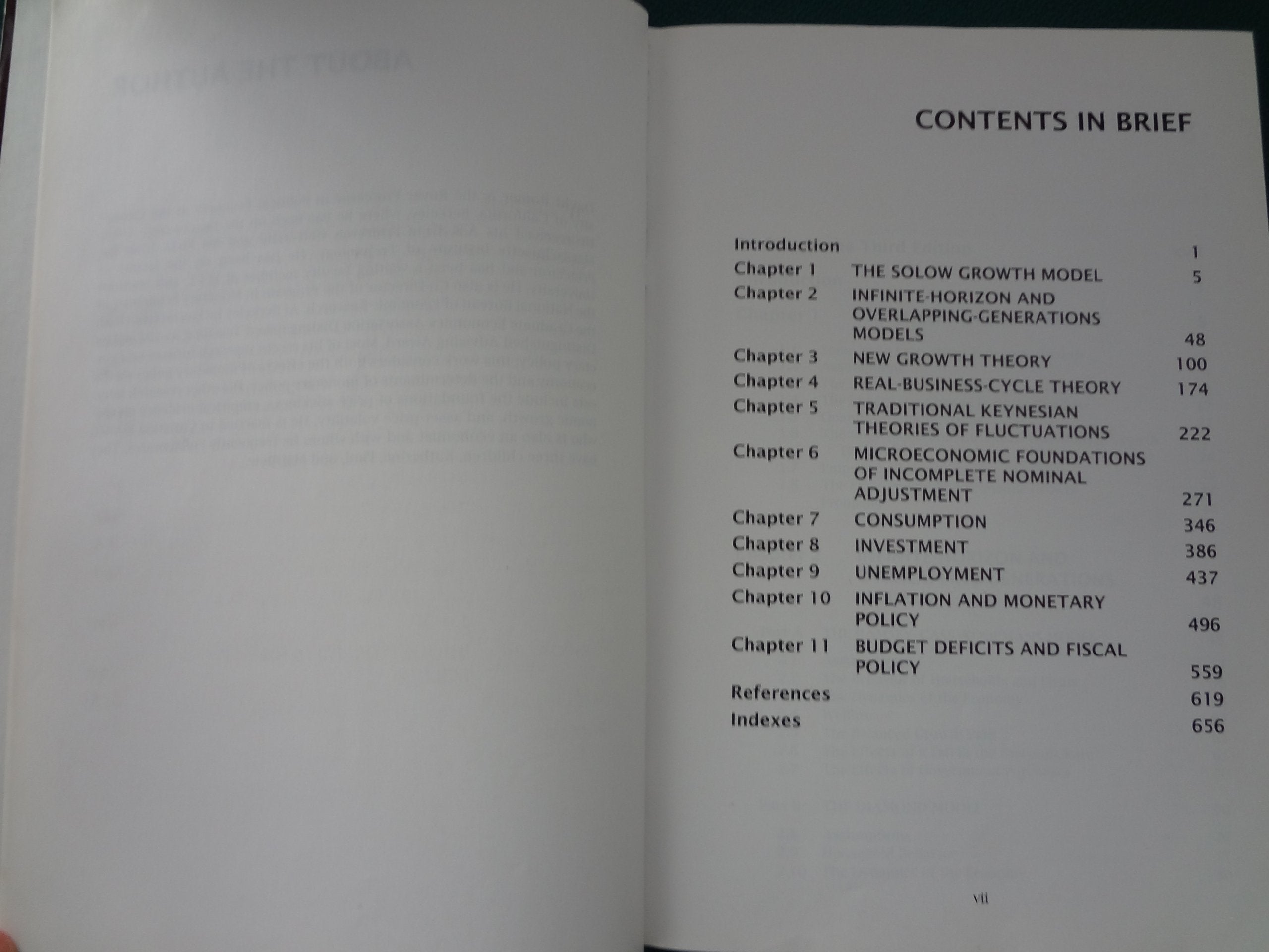 Advanced Macroeconomics,New