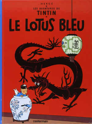 Le Lotus Bleu (French Edition),Used