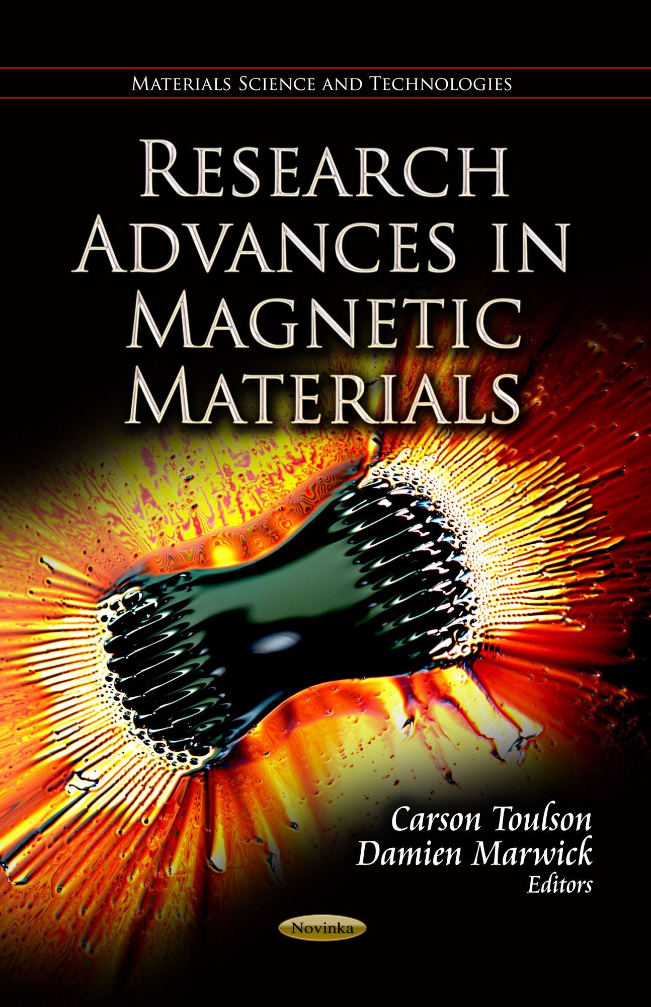Research Advances in Magnetic Materials (Materials Science and Technologies),Used