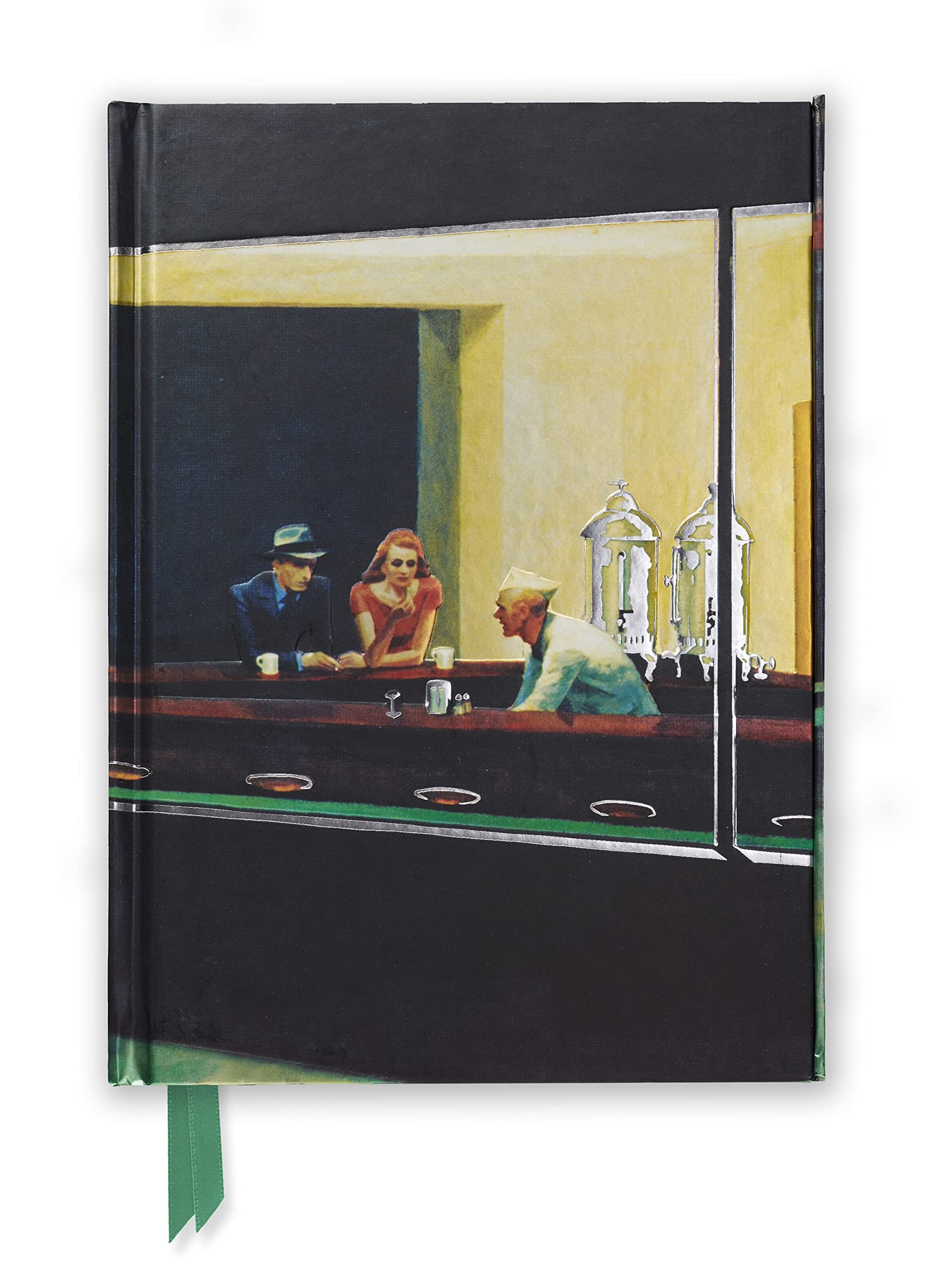 Edward Hopper: Nighthawks (Foiled Journal) (Flame Tree Notebooks),Used