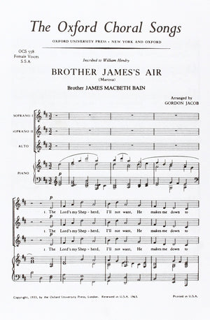 Brother James's Air,New