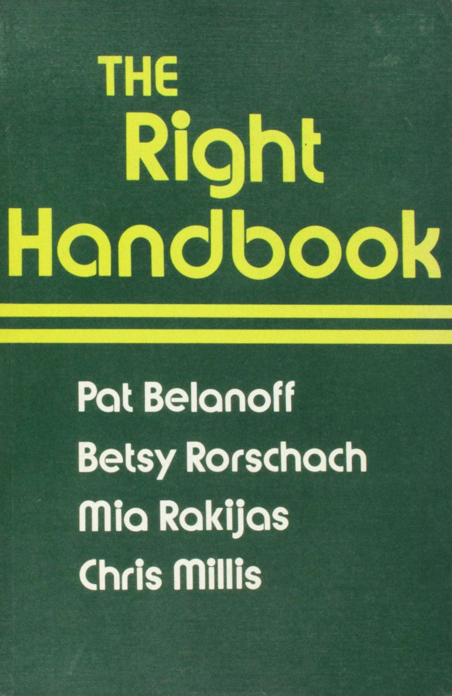 The Right Handbook: Grammar and Usage in Context,Used