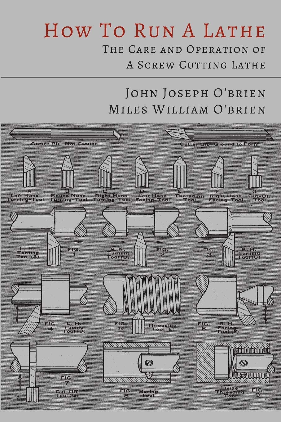 How to Run a Lathe: The Care and Operation of a Screw Cutting Lathe,Used