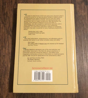 Herbal Medicine: Expanded Commission E Monographs