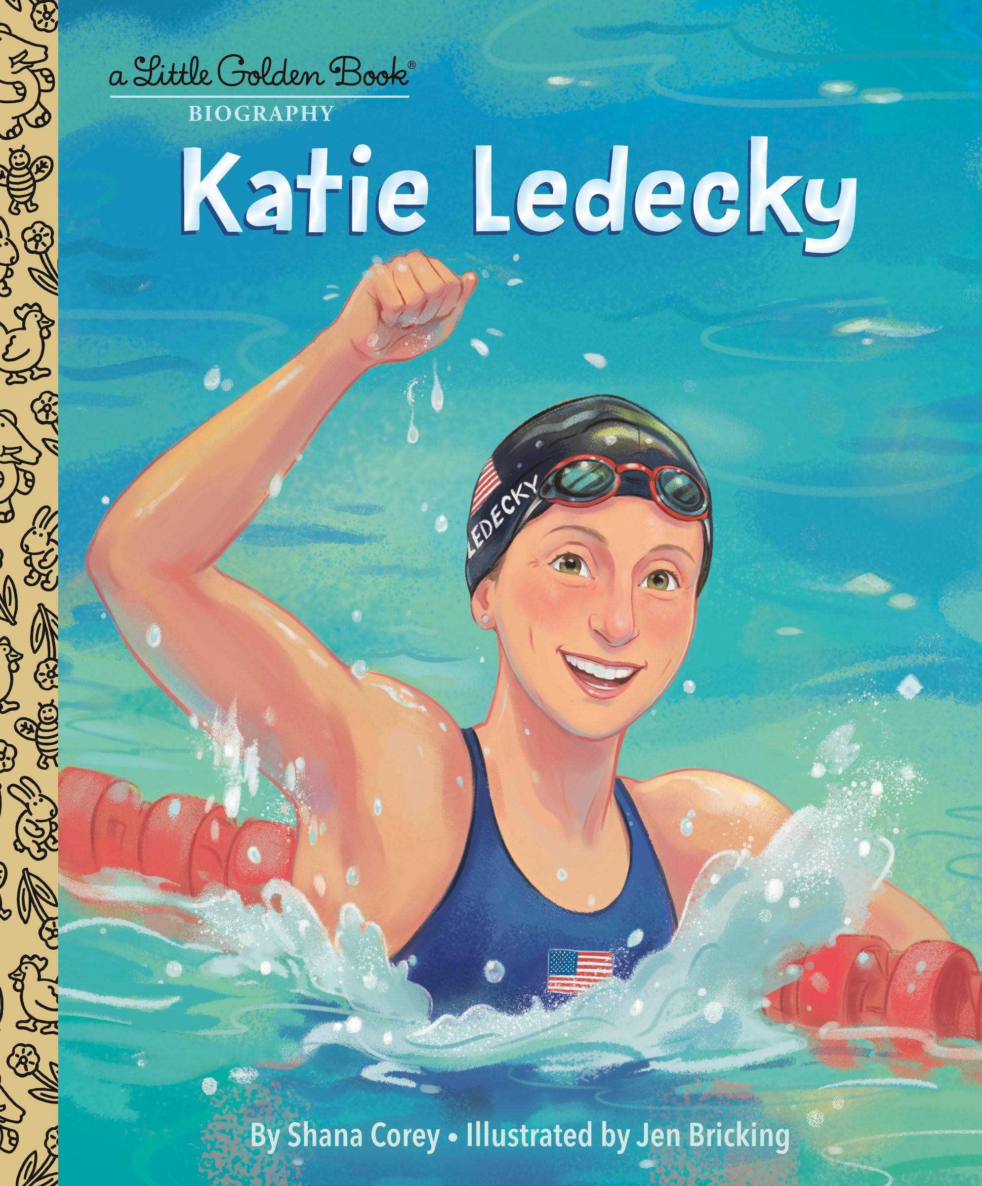Katie Ledecky: A Little Golden Book Biography,New