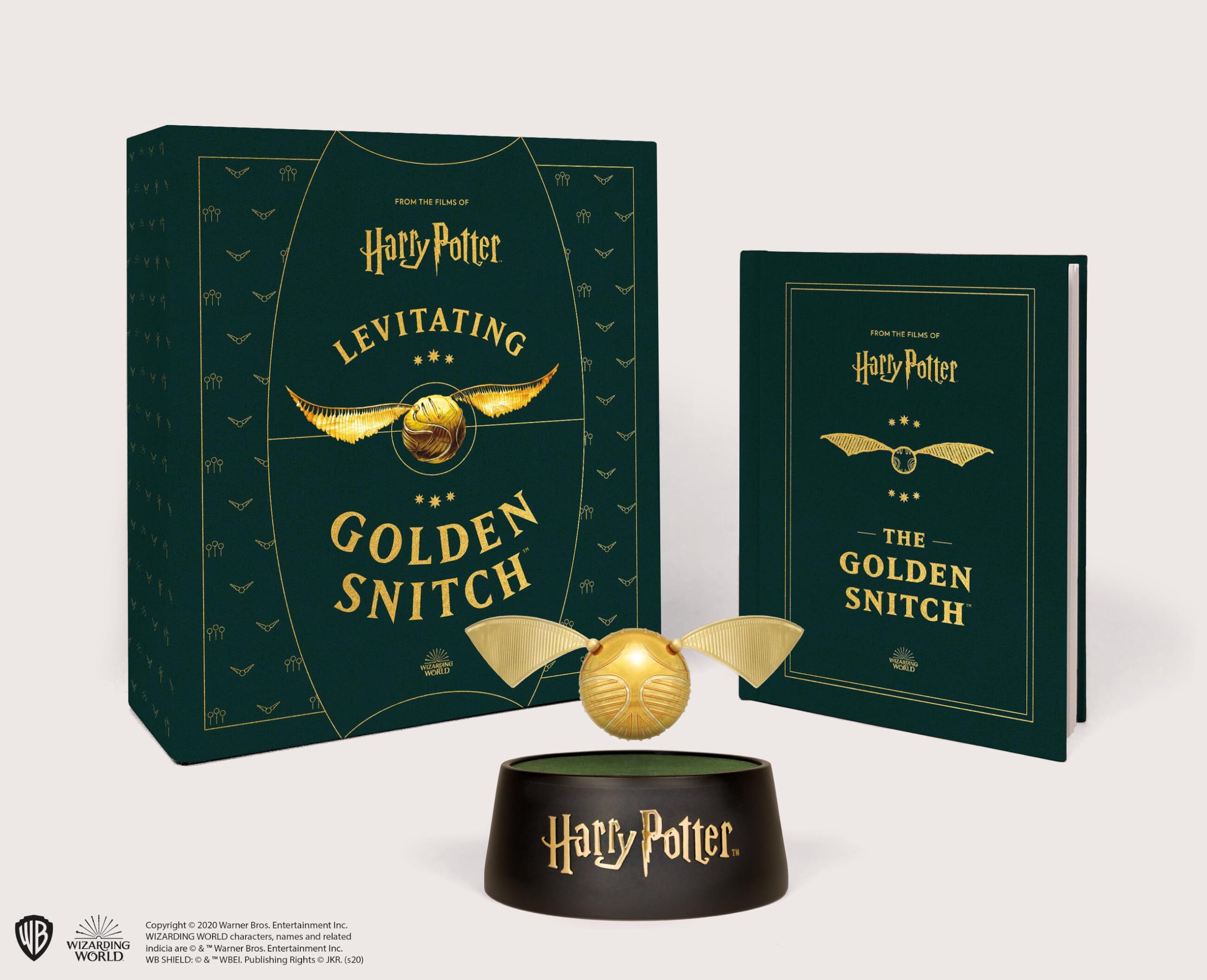 Harry Potter Levitating Golden Snitch-new