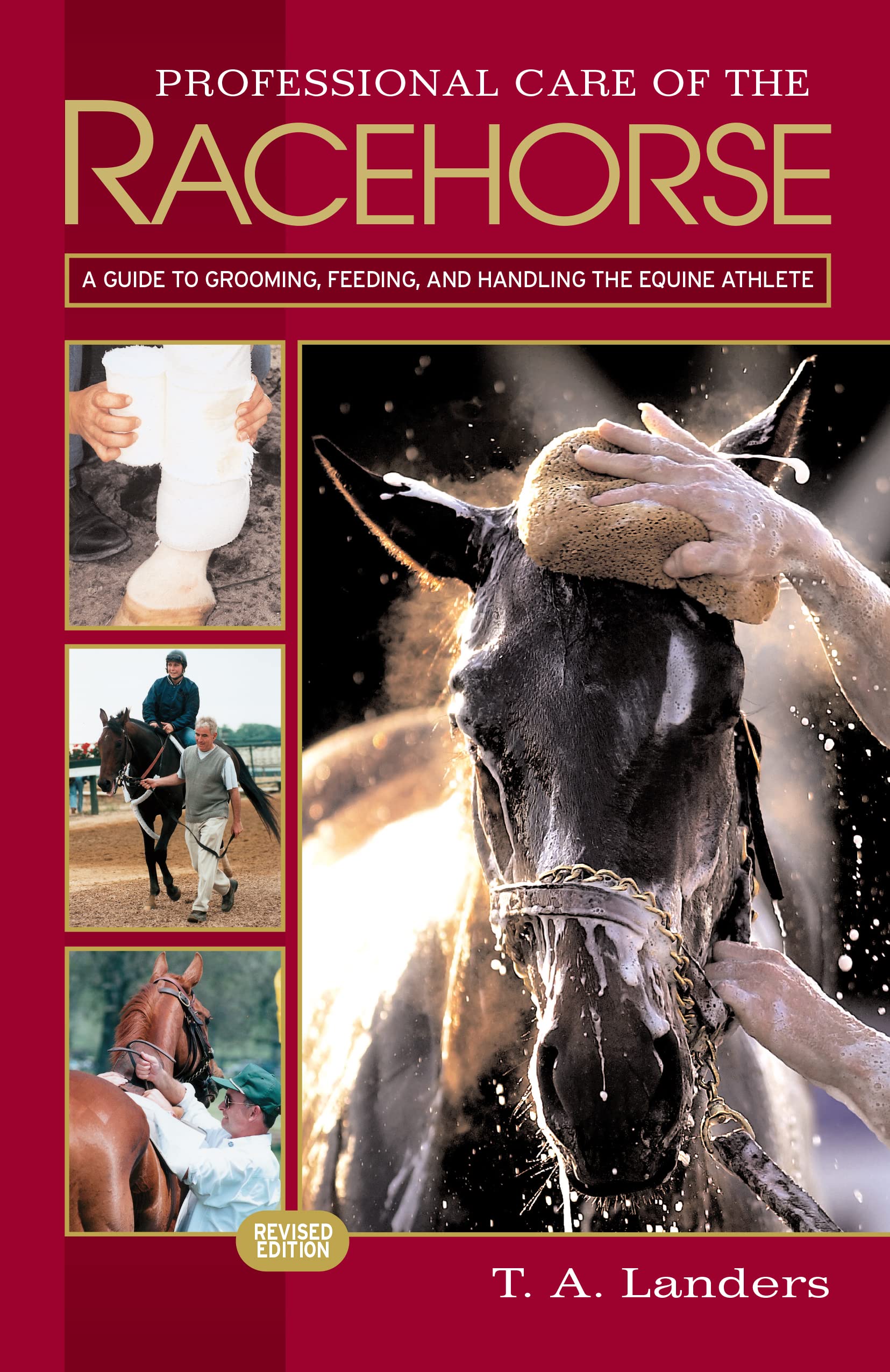 Professional Care of the Racehorse: A Guide to Grooming, Feeding, And Handling the Equine Athlete,Used