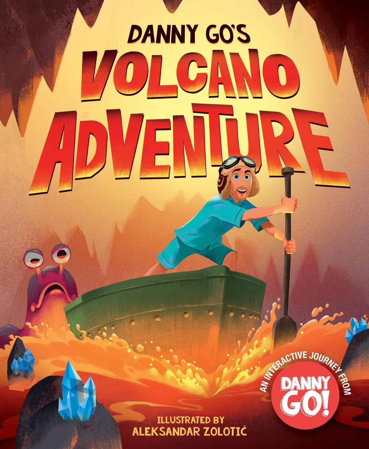 Danny GoS Volcano Adventure: A Picture Book