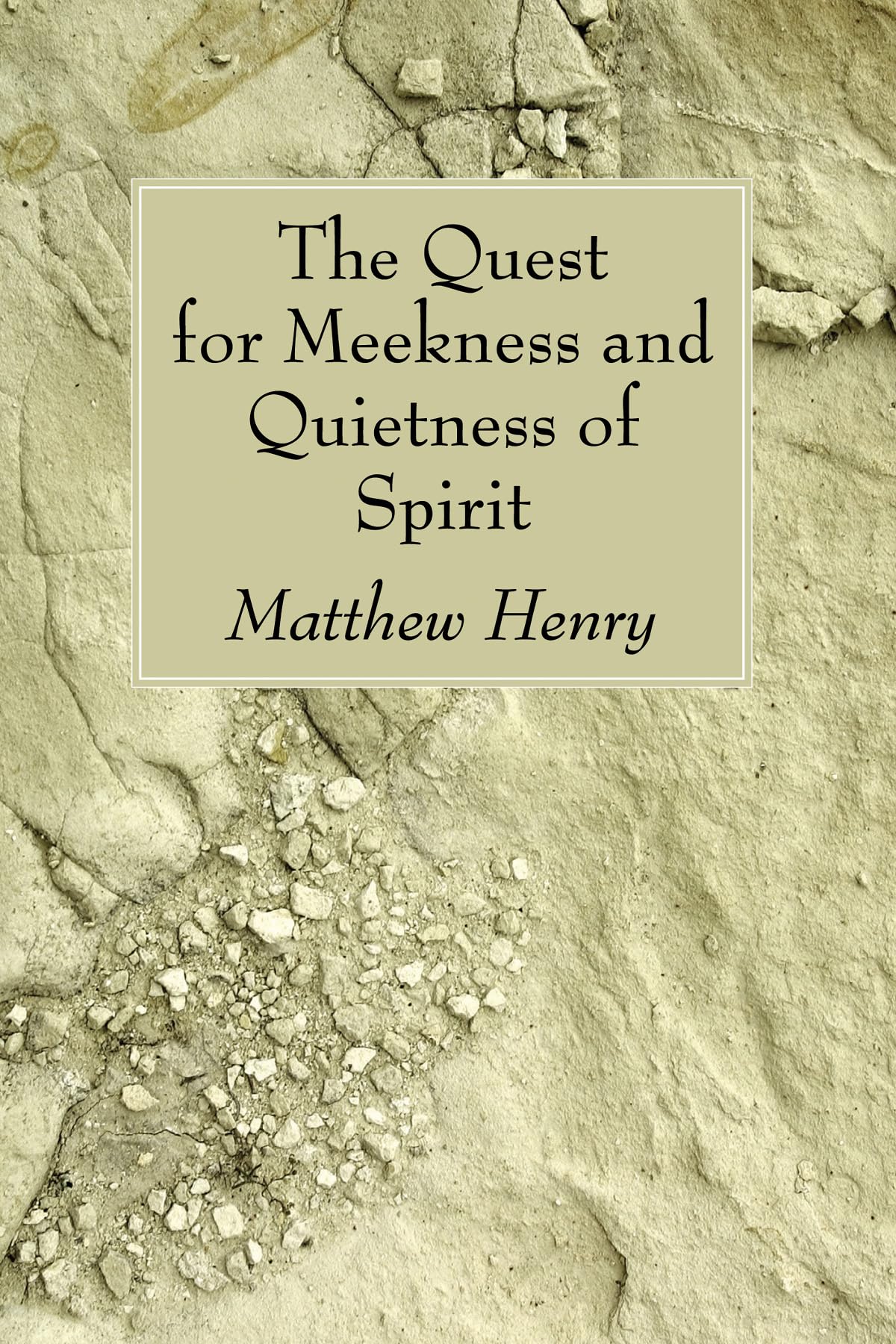 The Quest for Meekness and Quietness of Spirit,Used