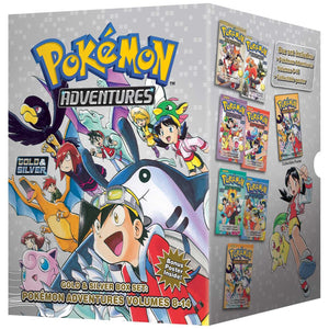 Pok?mon Adventures Gold & Silver Box Set (Set Includes Vols. 814) (2) (Pok?mon Manga Box Sets),New