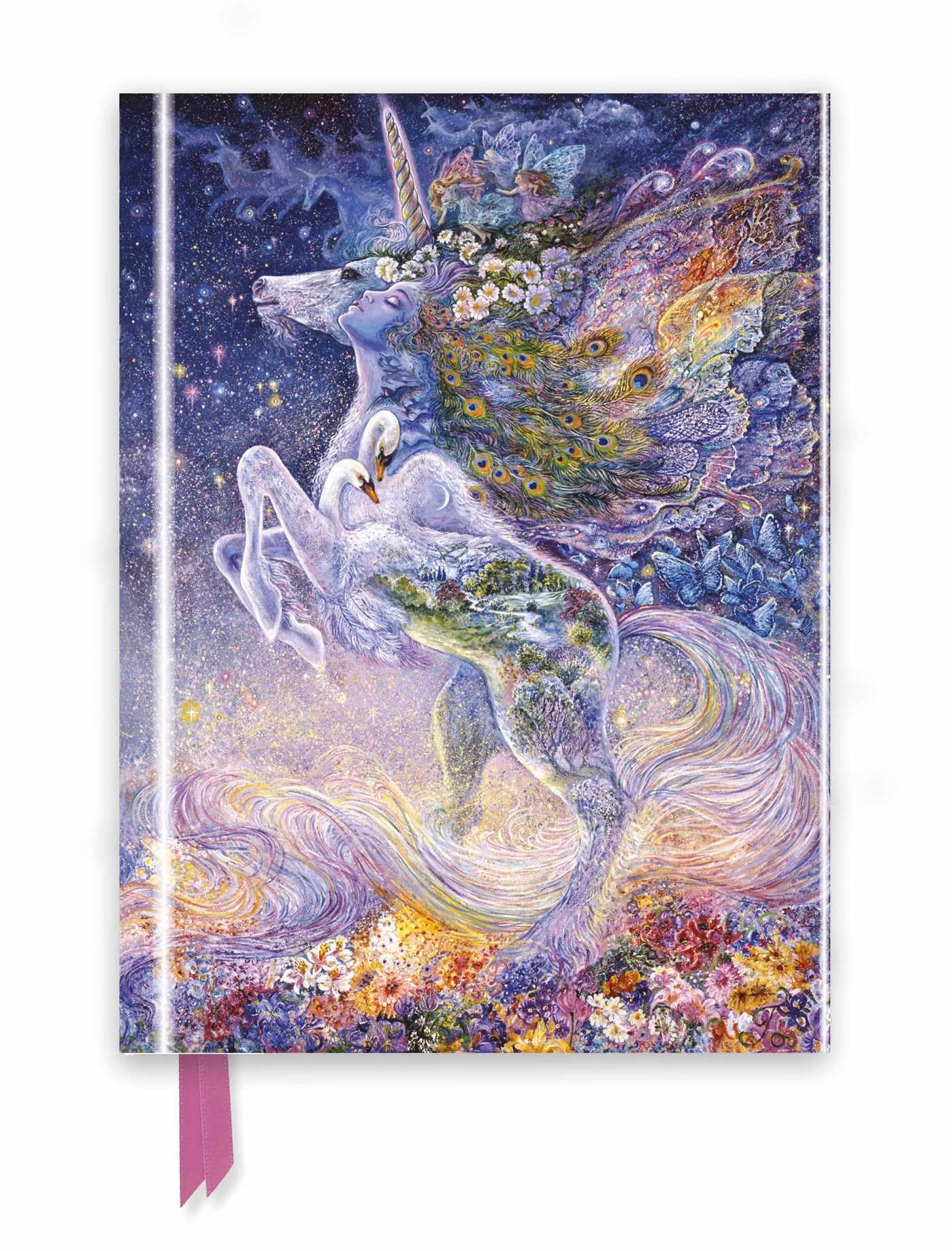 Josephine Wall: Soul of a Unicorn (Foiled Journal) (Flame Tree Notebooks),Used