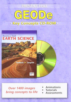 Prentice Hall Earth Science Geode Key Concepts CDROM 2006c,New