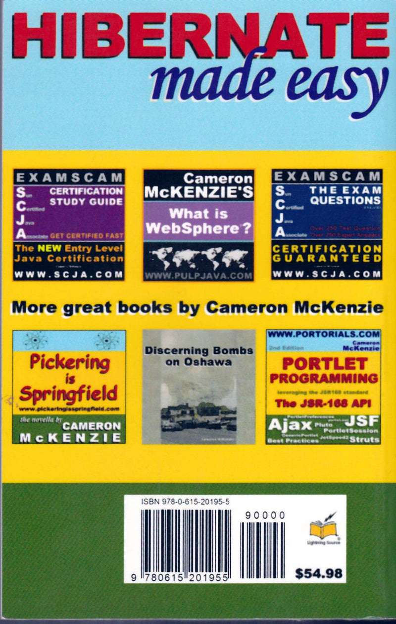 Hibernate Made Easy: Simplified Data Persistence With Hibernate and Jpa Java Persistence Api Annotations,New