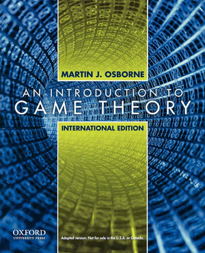 An Introduction to Game Theory, International Edition,Used