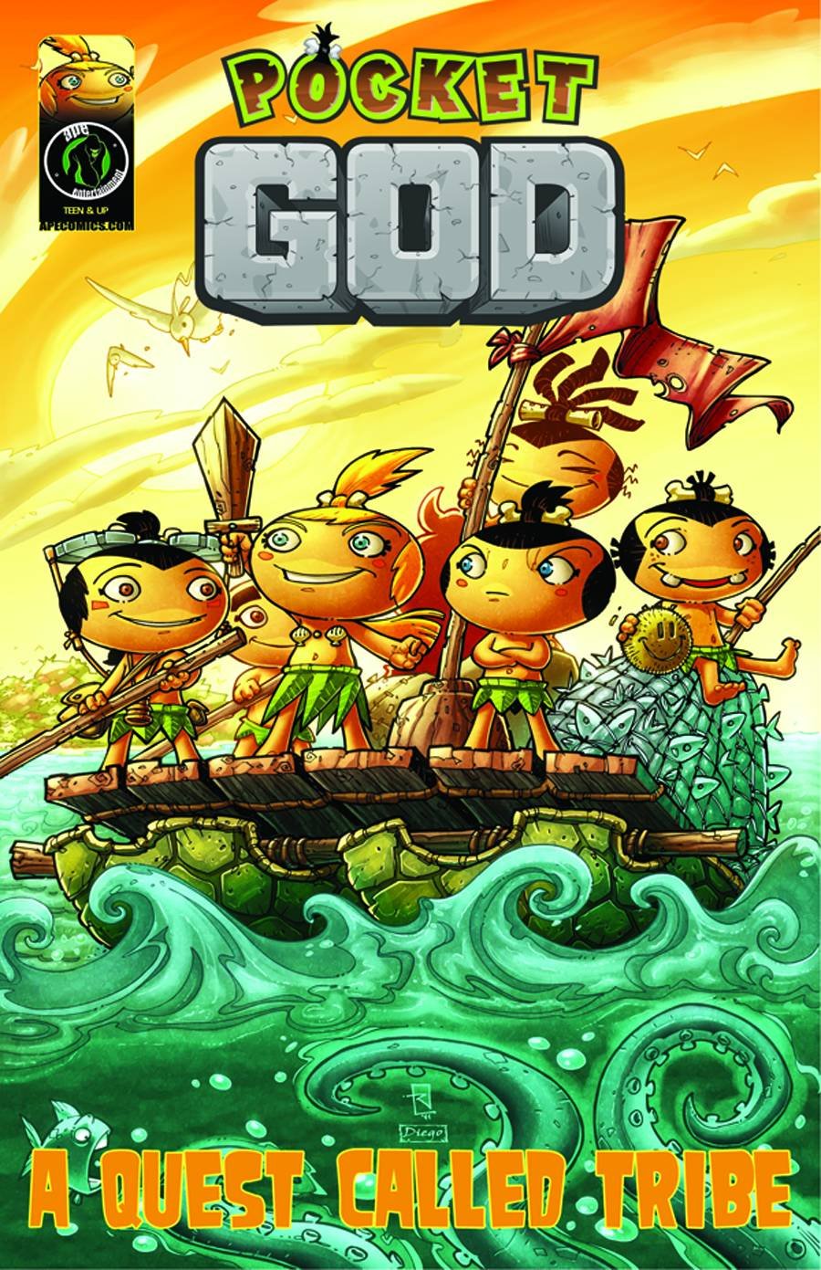 Pocket God: A Quest Called Tribe,Used