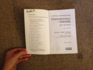 Clinical Companion For Fundamentals Of Nursing: Just The Facts,New