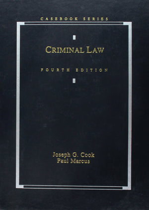 Criminal law (Analysis and skills series),Used