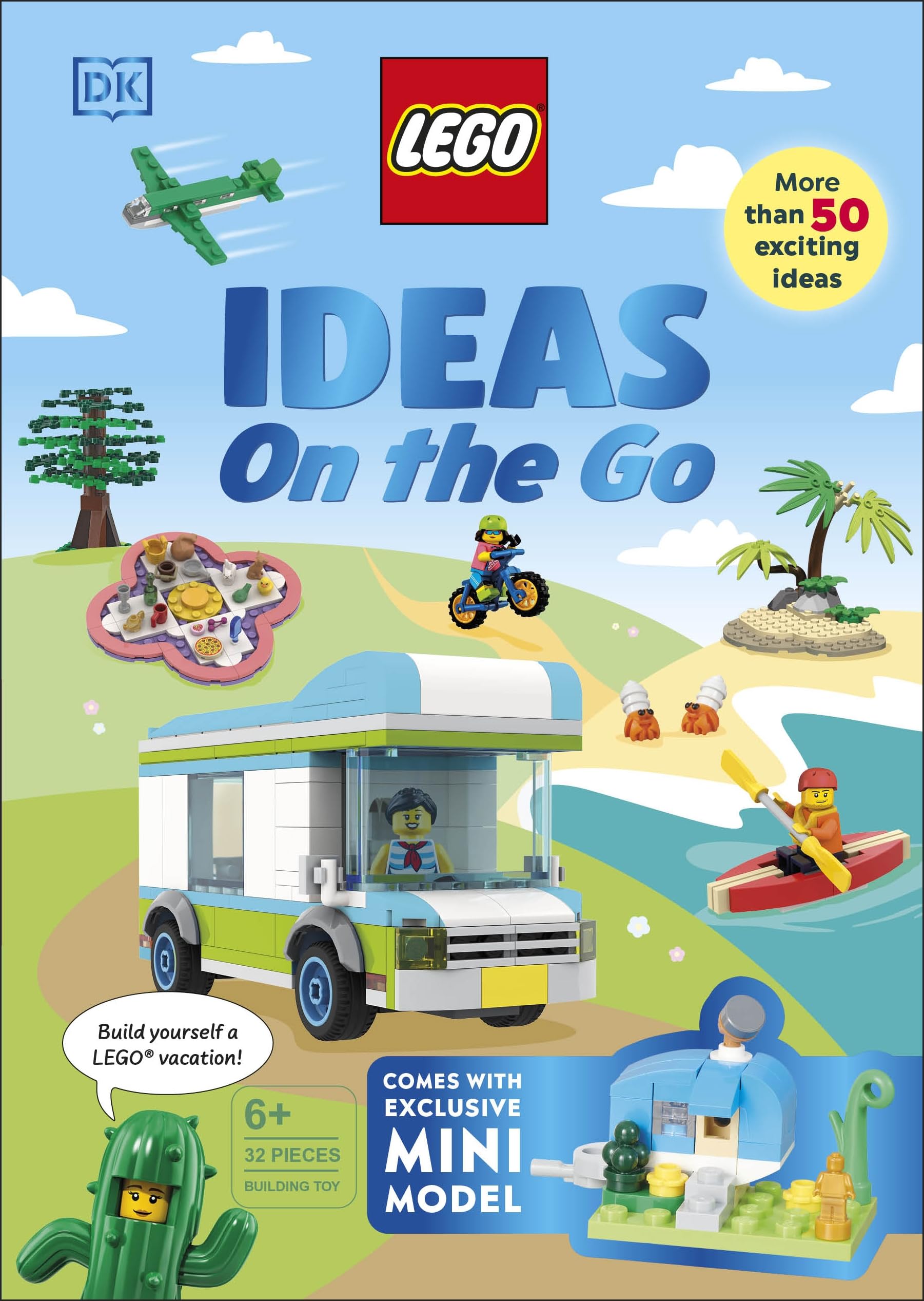 Lego Ideas On The Go: With An Exclusive Lego Campsite Mini Model,New