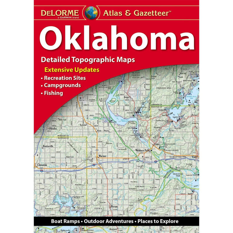 Oklahoma Atlas & Gazetteer,New