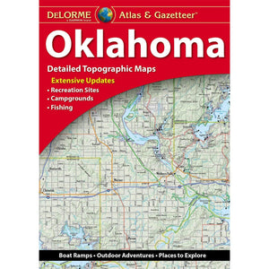 Oklahoma Atlas & Gazetteer,Used