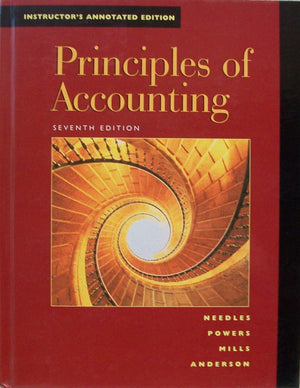 Principles Of Accounting-used
