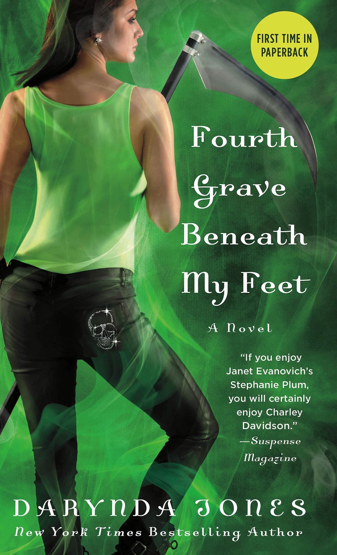Fourth Grave Beneath My Feet (Charley Davidson Series, 4),Used