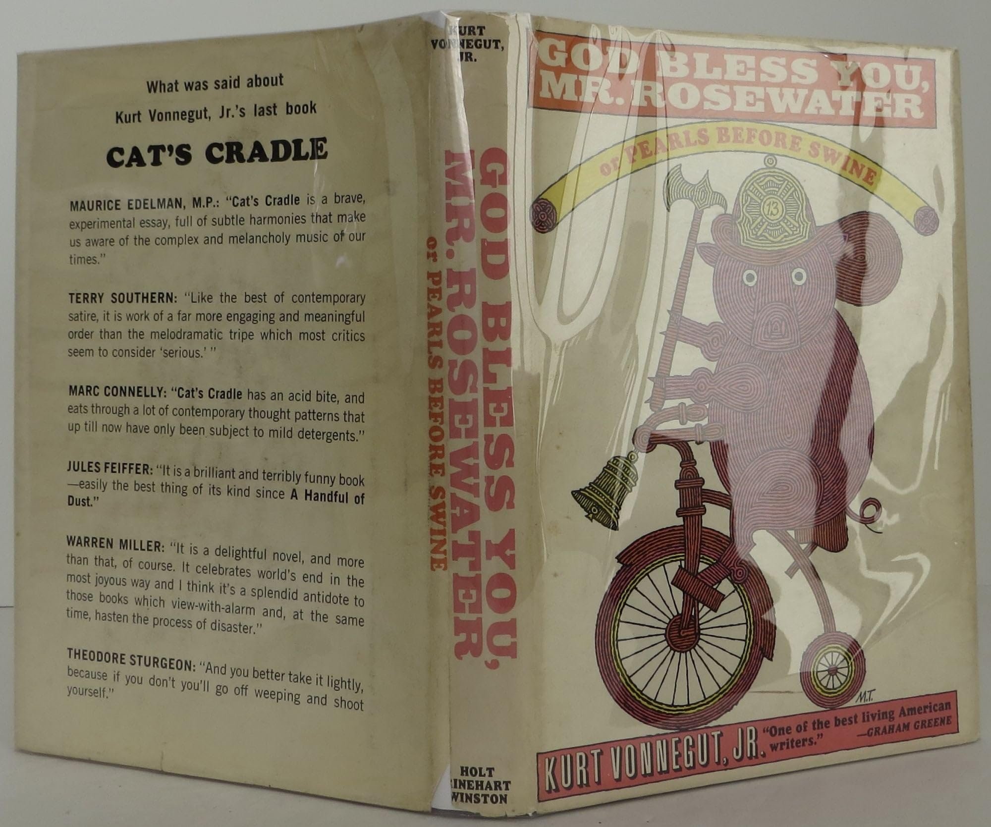 God Bless You, Mr. Rosewater: Or, Pearls Before Swine,Used