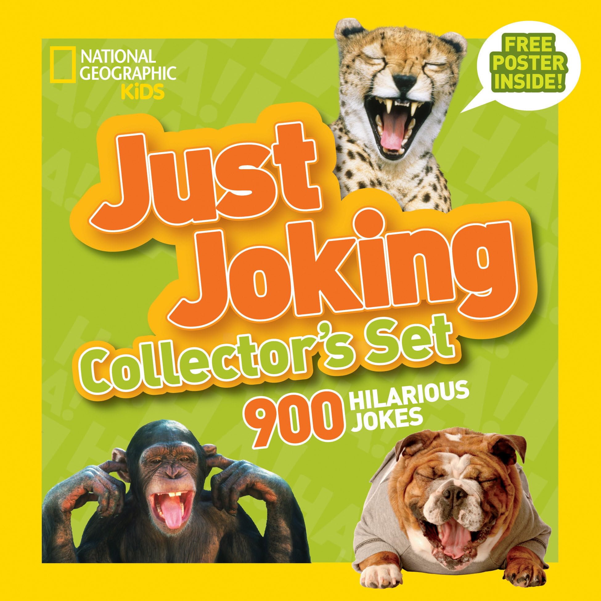 National Geographic Kids Just Joking Collector'S Set (Boxed Set): 900 Hilarious Jokes About Everything,Used