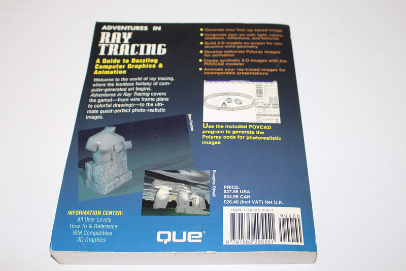 Adventures in Ray Tracing/Book and Disk,Used