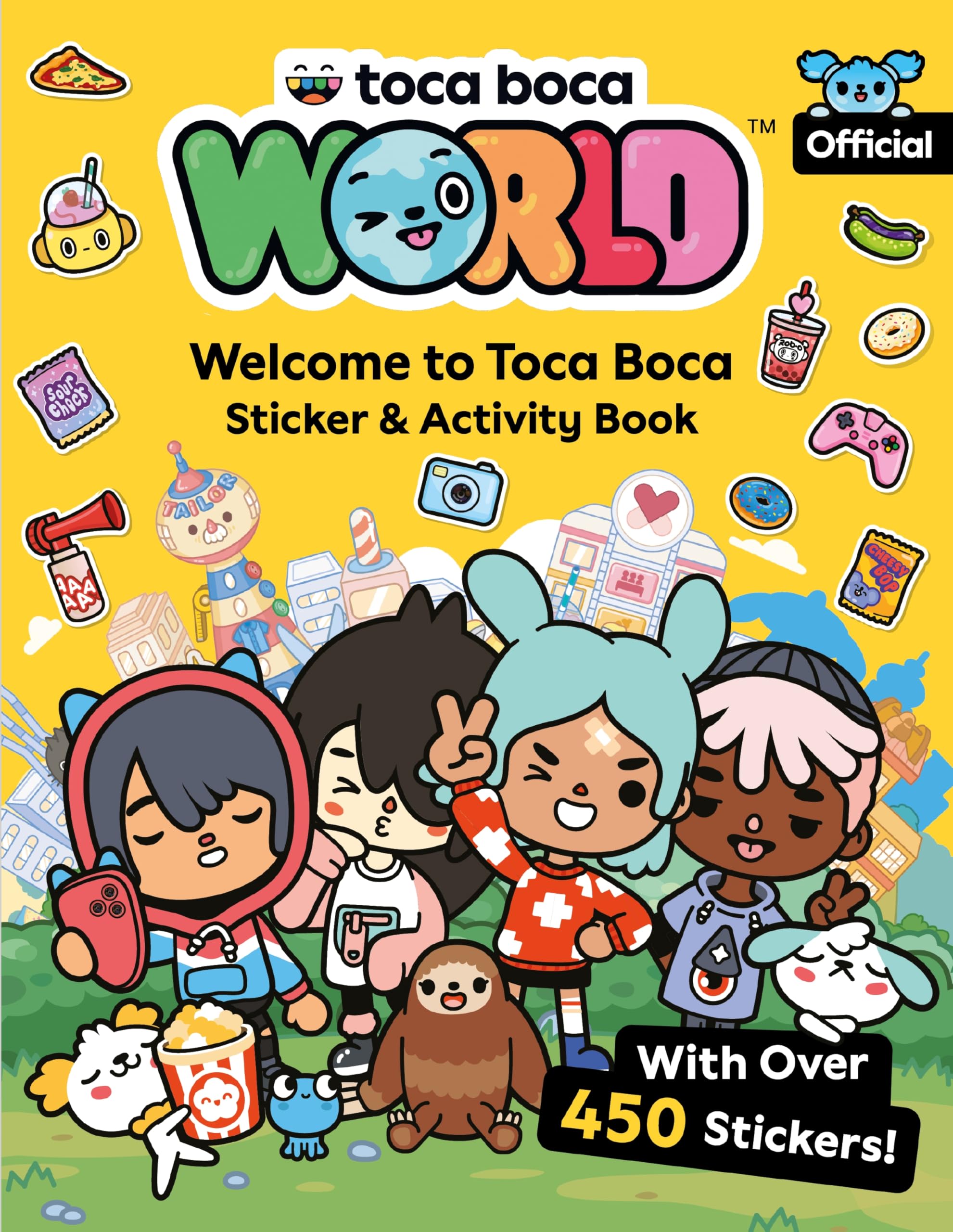 Toca Boca World: Welcome To Toca Boca Sticker & Activity Book: With Over 450 Stickers!