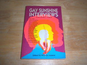 Gay Sunshine Interviews Volume Two